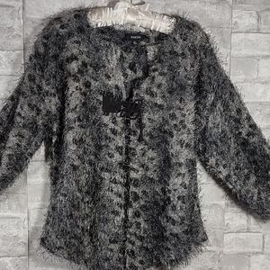 Kaktus Eyelash Fringe Cardigan Jacket